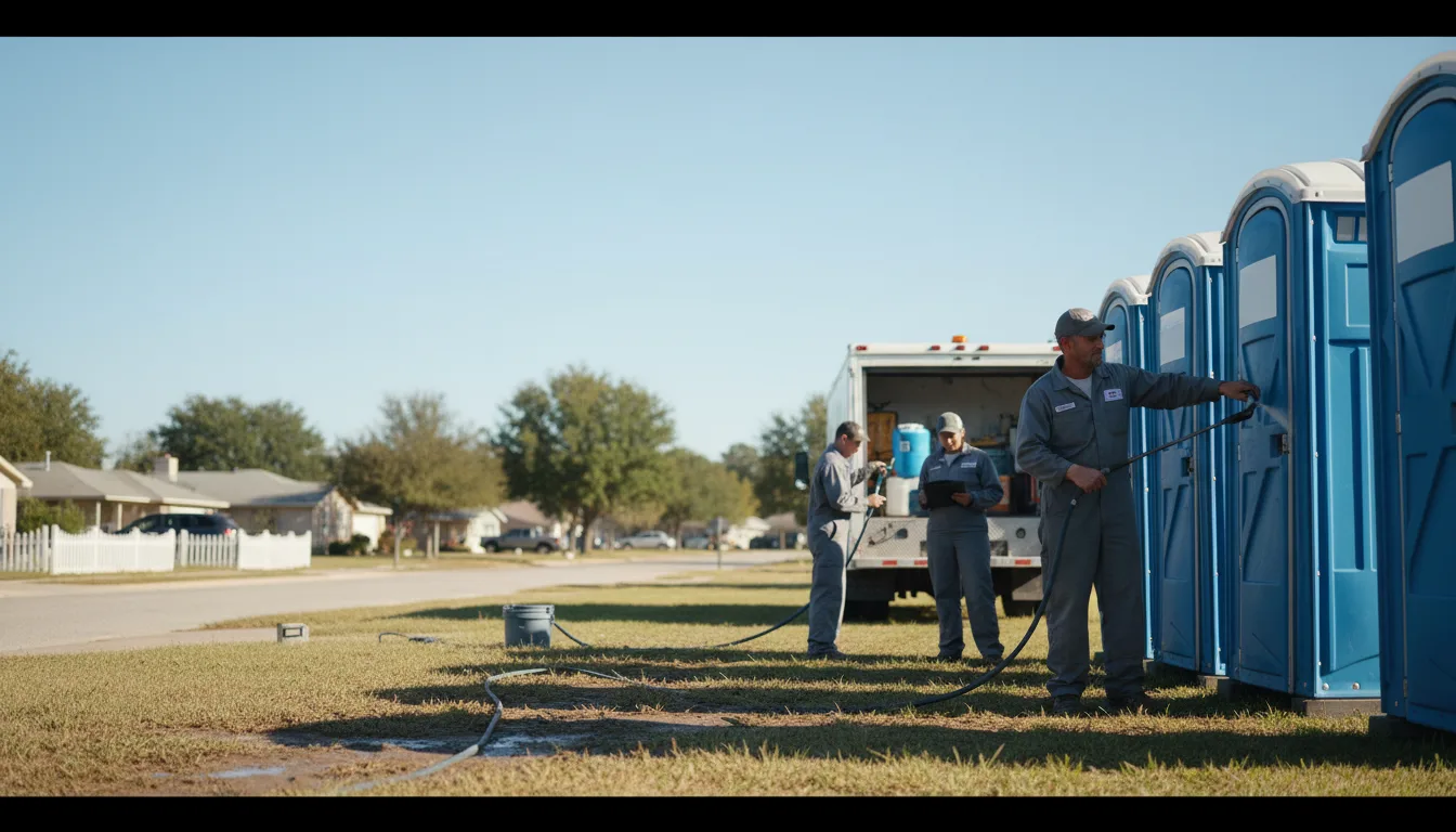 Long-Term Portable Toilet Rental in Dougherty, TX near me